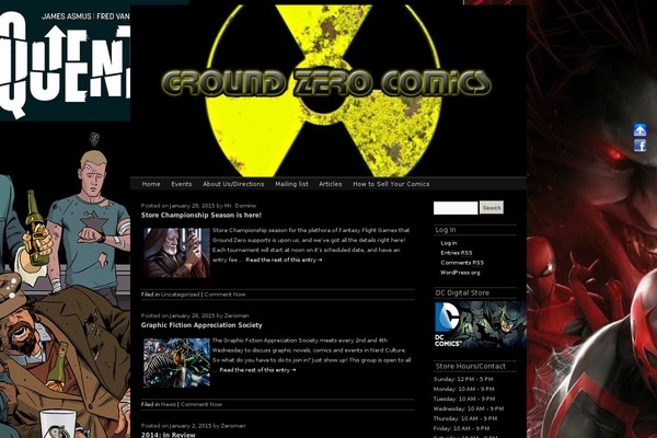 Atmosphere 2010 theme site design template sample