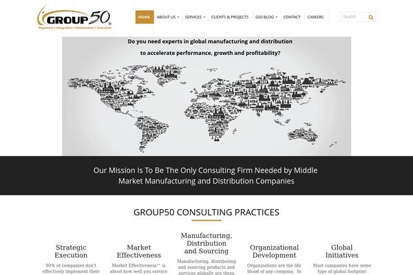 group50.com site used Groupfifty