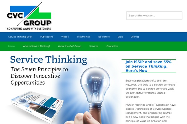 Enterprise Pro theme site design template sample