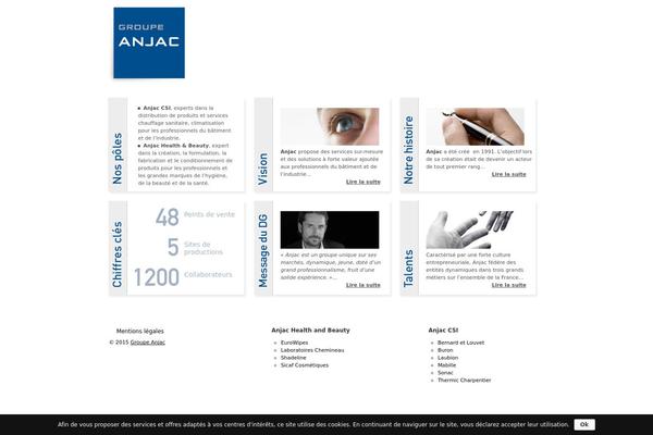 groupe_anjac WordPress theme, websites list used groupe_anjac theme groupe_anjac theme websites examples