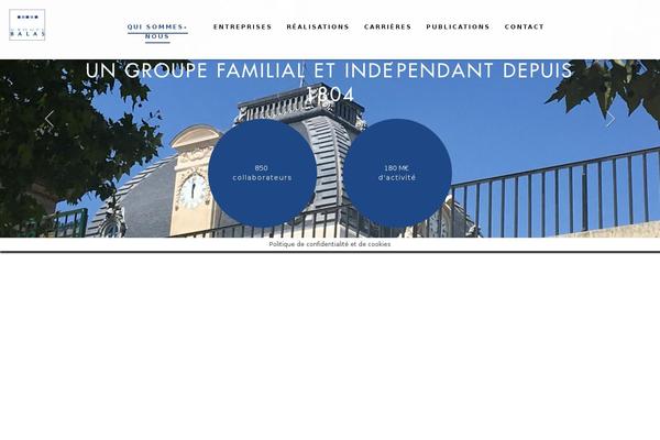groupe-balas.com site used Groupebalas