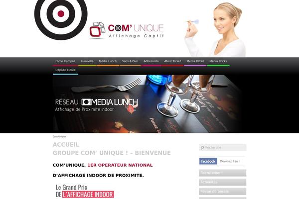 groupe-com-unique.com site used Com-unique
