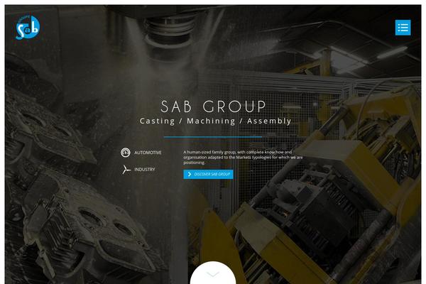 groupe-sab.com site used Sab