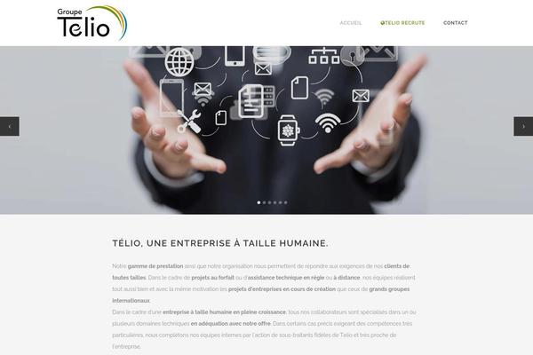 Stockholm theme site design template sample