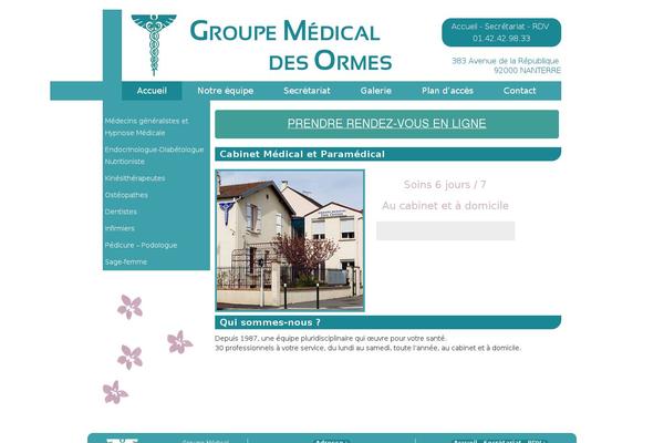 groupemedicaldesormes.com site used Gmo