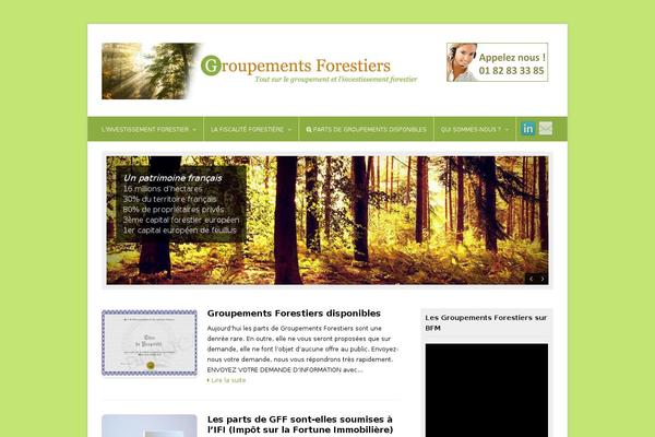 Wpex-freshandclean theme site design template sample