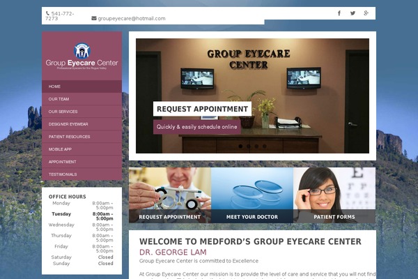 groupeyecaremedford.com site used Pecaafour