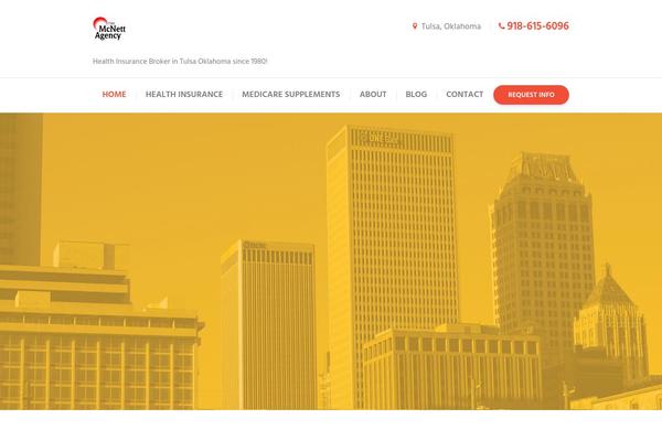 Insurance-ancora theme site design template sample