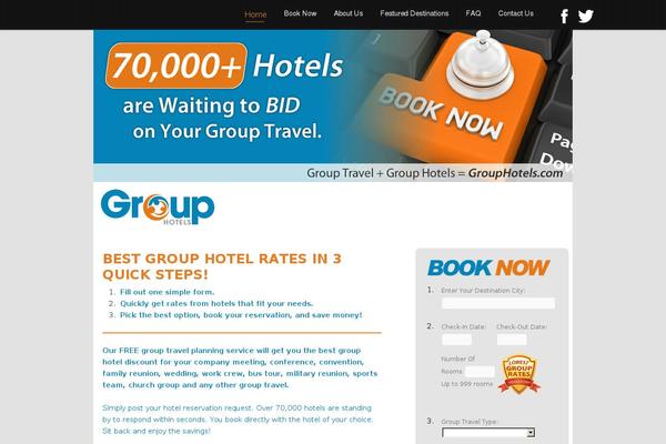 grouphotels.com site used Ghdev