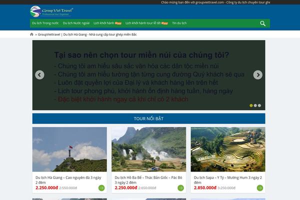 Care website example screenshot