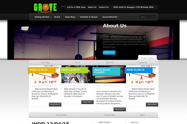 TheSource theme site design template sample