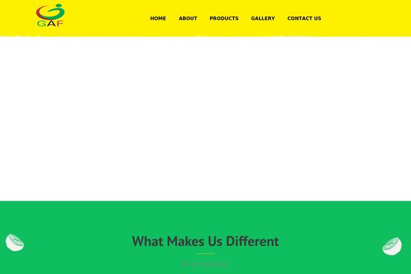 Sunnyjar theme site design template sample