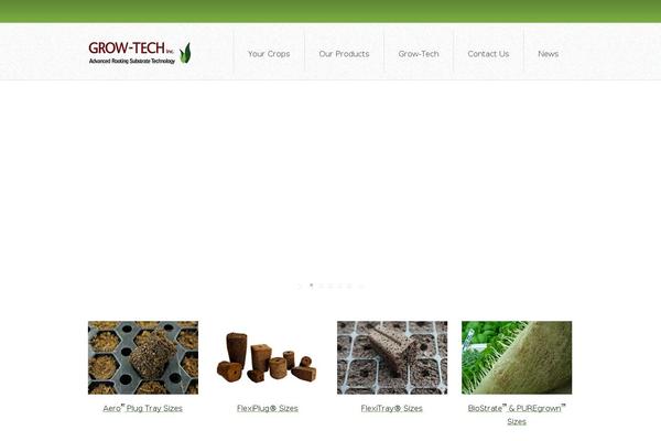 grow-tech.com site used Wordpress-starter