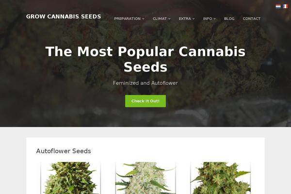 growcannabisseeds.com site used Dispensary-display-wordpress-theme-master