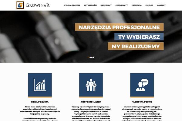 growinar.pl site used Growinar