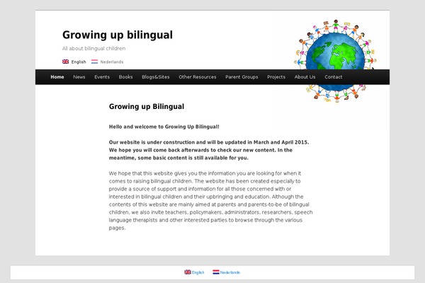 growingupbilingual.org site used Bilingual