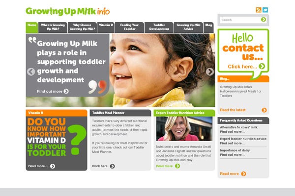 growingupmilkinfo.com site used Gumi