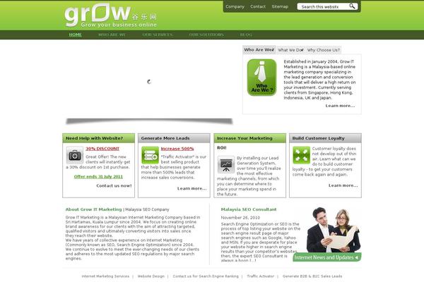 growitmarketing.com site used Seo