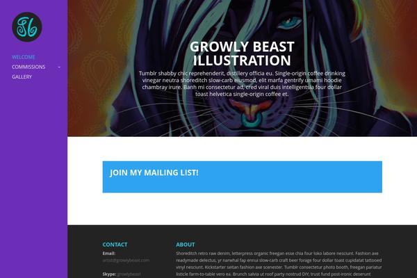 Themify-stack theme site design template sample
