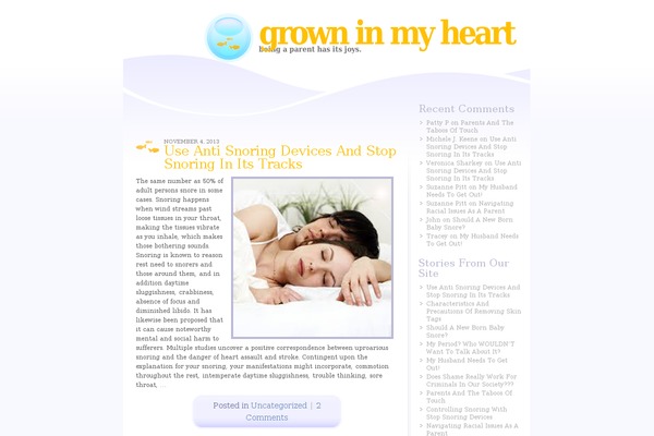 growninmyheart.com site used Fishlover