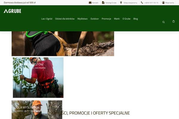 grube.pl site used Grube-child