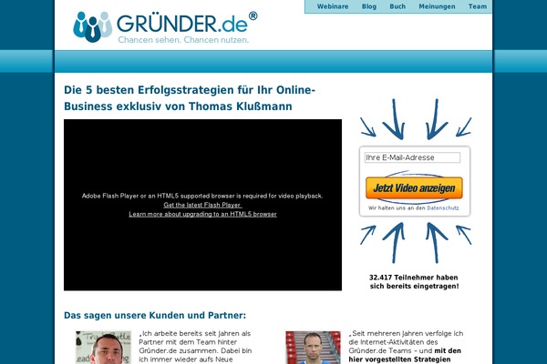 gruender.de site used Hello-elementor-gruender