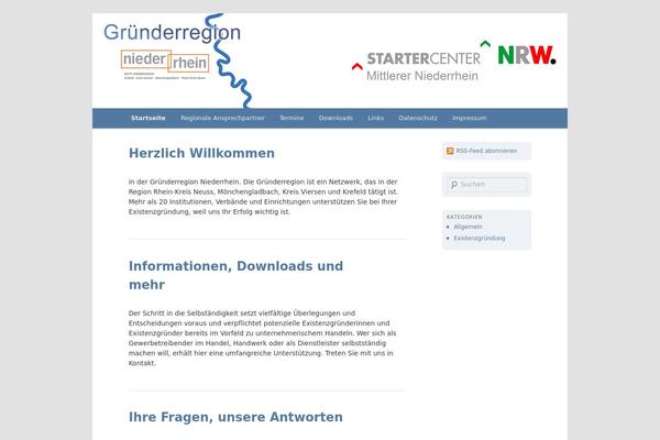 gruenderregion-niederrhein.de site used Ihk