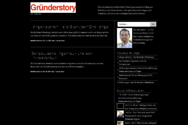 gruenderstory.de site used Tentbloggercontent_10