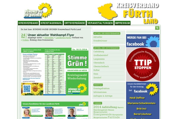 Sunflower theme site design template sample