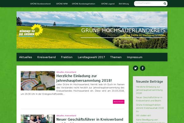 gruene-hsk.de site used Urwahl3000_childtheme