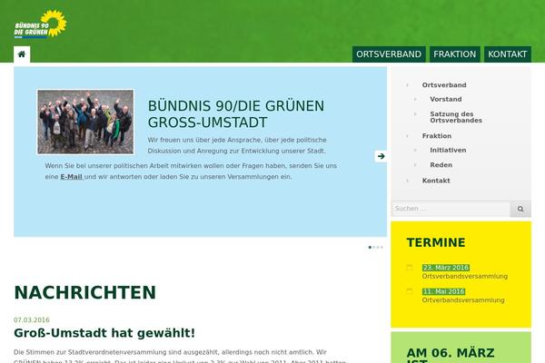 gruene.antwortzeit theme websites examples