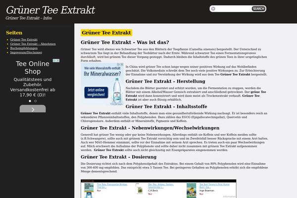 gruener-tee-extrakt.info site used Drochilli
