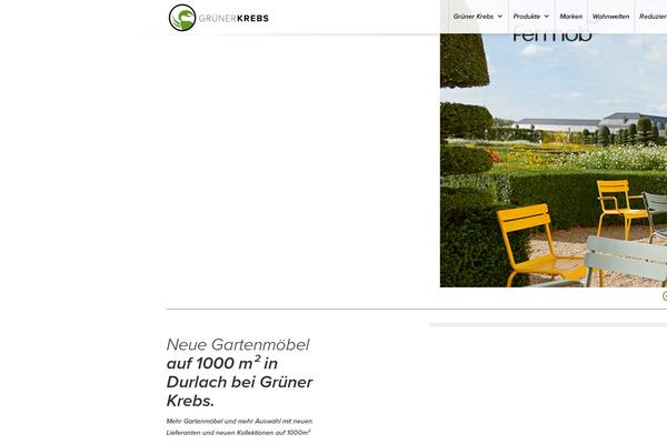gruenerkrebs.de site used Gruener-krebs-theme