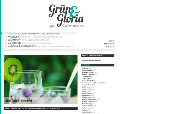 gruenundgloria.de site used Klimaherbst