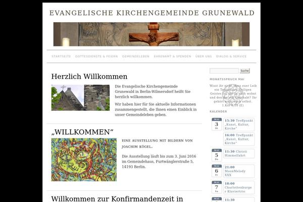 grunewaldgemeinde.de site used Brunelleschi-child