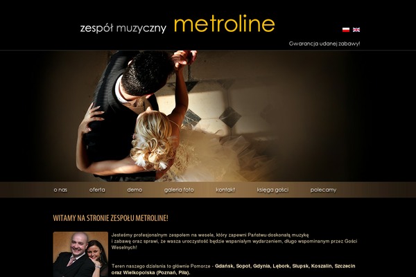 grupa-metroline.pl site used Metroline