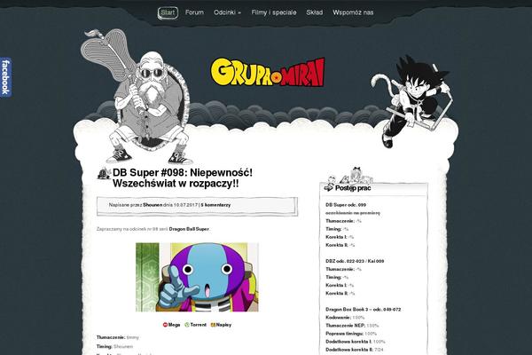 grupa-mirai.pl site used Wyglad