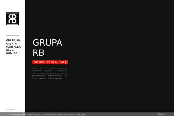 grupa-rb.pl site used Rbprojekt