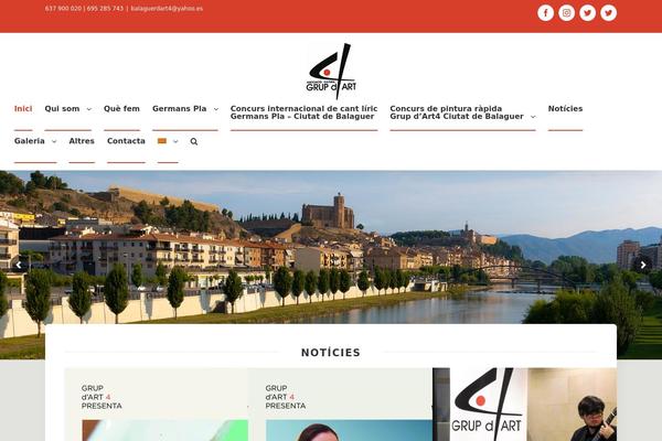 Site using Fusion-builder plugin