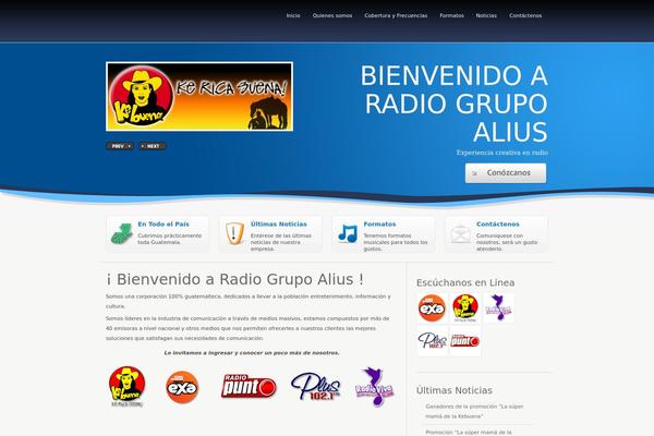 grupoalius.com site used Memex