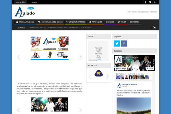 Multinews theme site design template sample