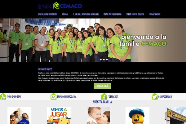 grupocemaco.com site used Grupocemaco
