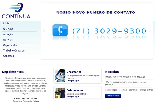 grupocontinua.com.br site used Grupocontinua