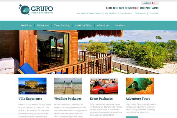 grupoevents.com site used Grupo