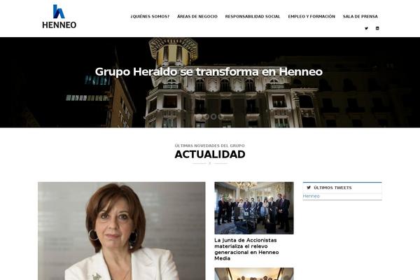 grupoheraldo.com site used Henneo