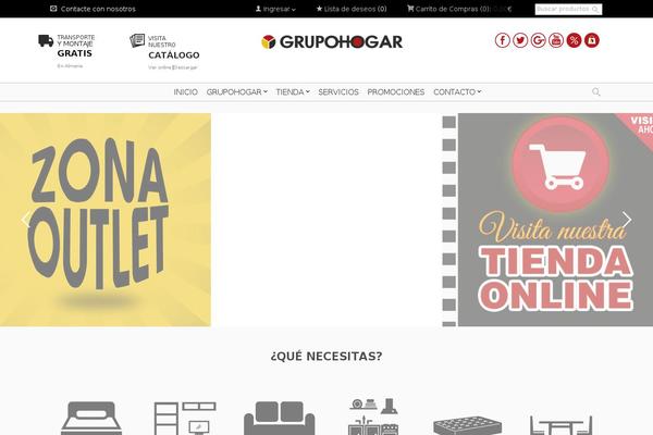 grupohogar.com site used Grupohogar
