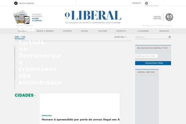 grupoliberal.com.br site used Liberal