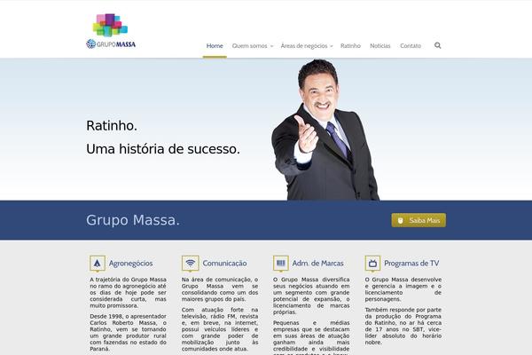 Makalu theme site design template sample