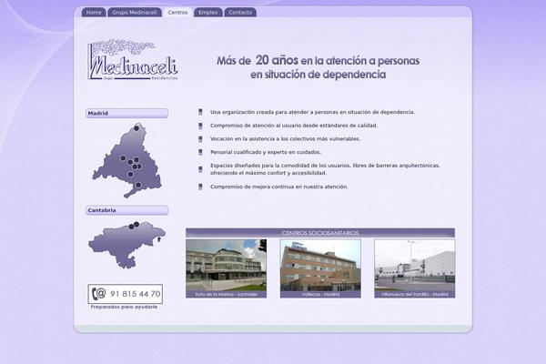 grupomedinaceli.com site used Template13