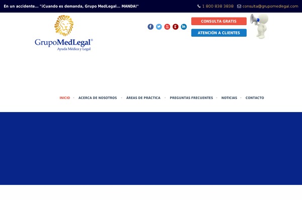 grupomedlegal.com site used Medlegal